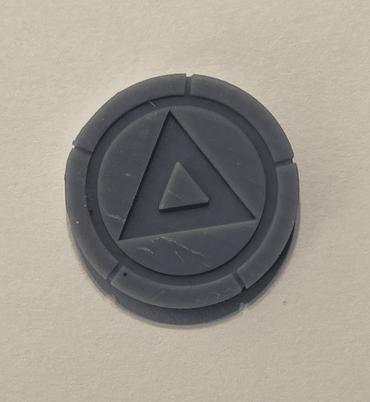Wardelve coins, 10 silver (3D printed resin)